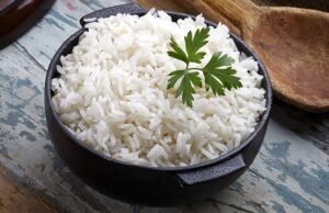 Comidas em inglês arroz